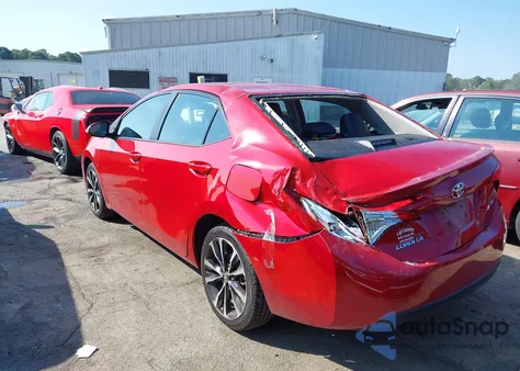 2017 Toyota Corolla Se z USA, uszkodzony, nr VIN 2T1BURHE7HC874932